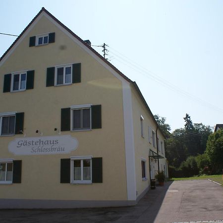 Gastehaus Schlossbrau Ichenhausen Eksteriør bilde